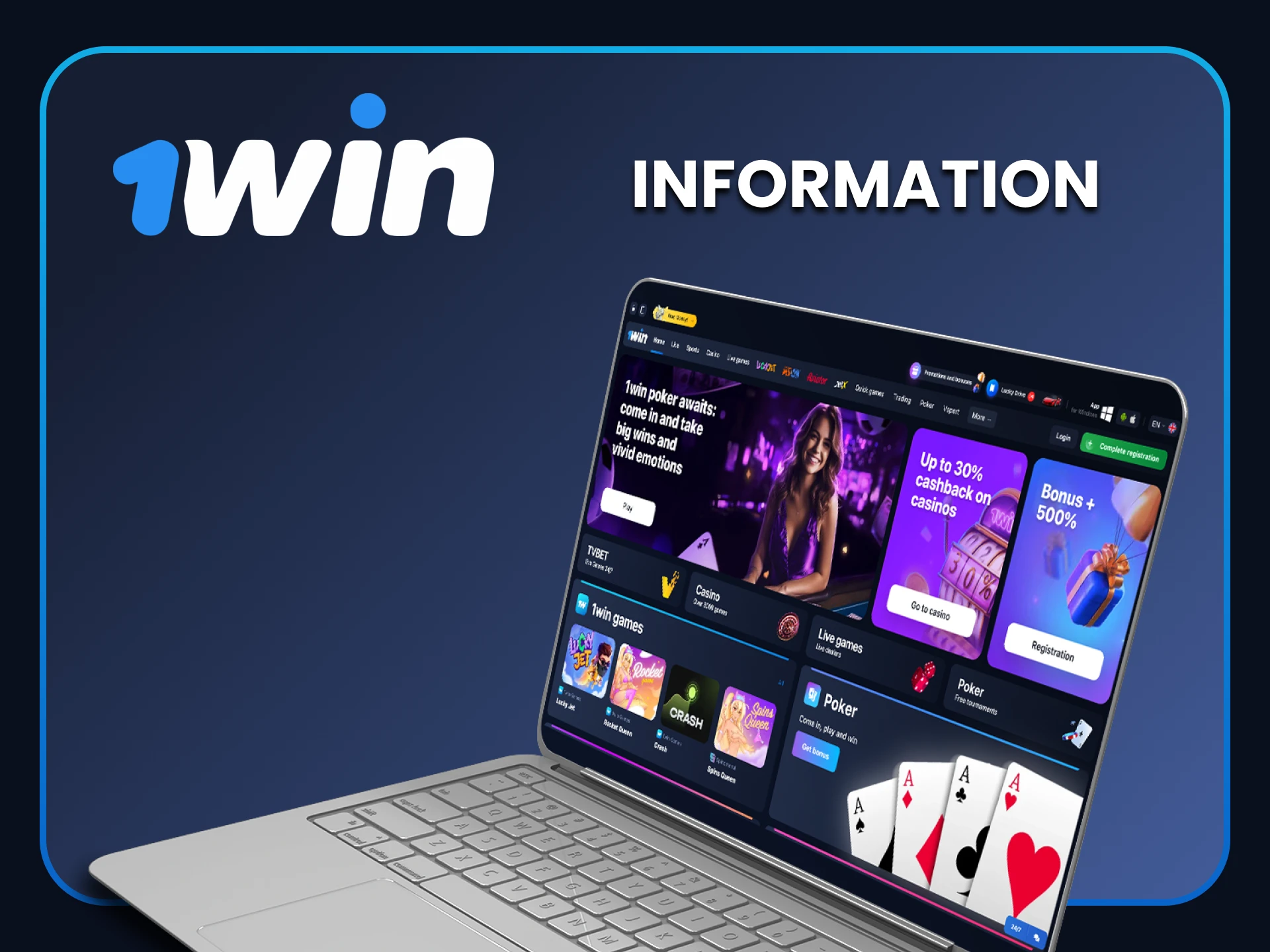 Study information about the 1win website.