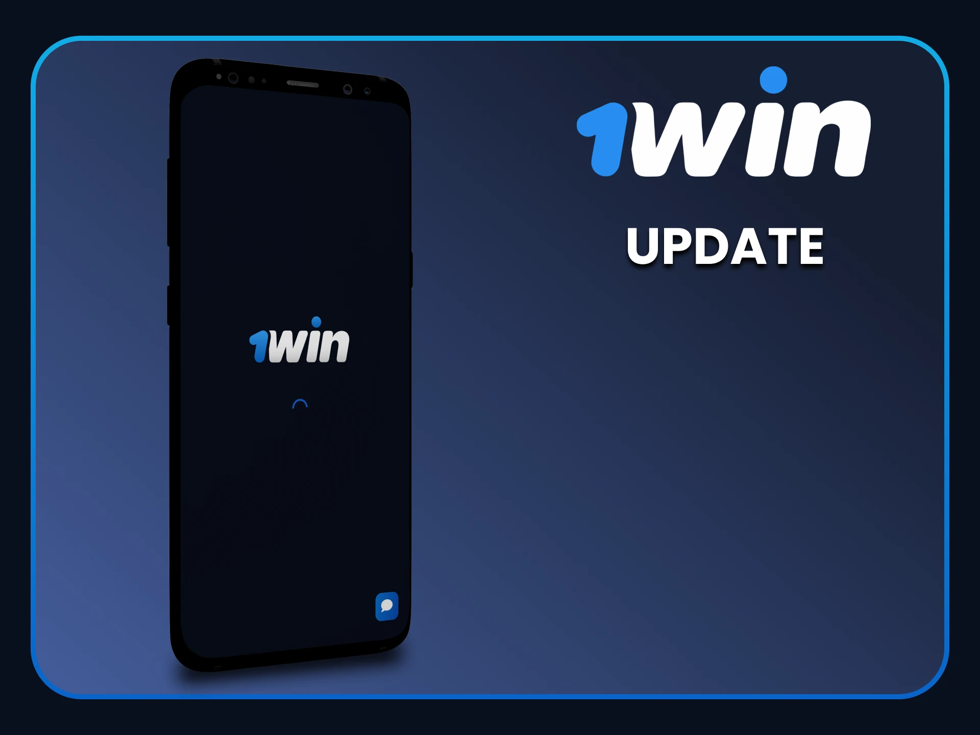 Be sure to update the 1win application.