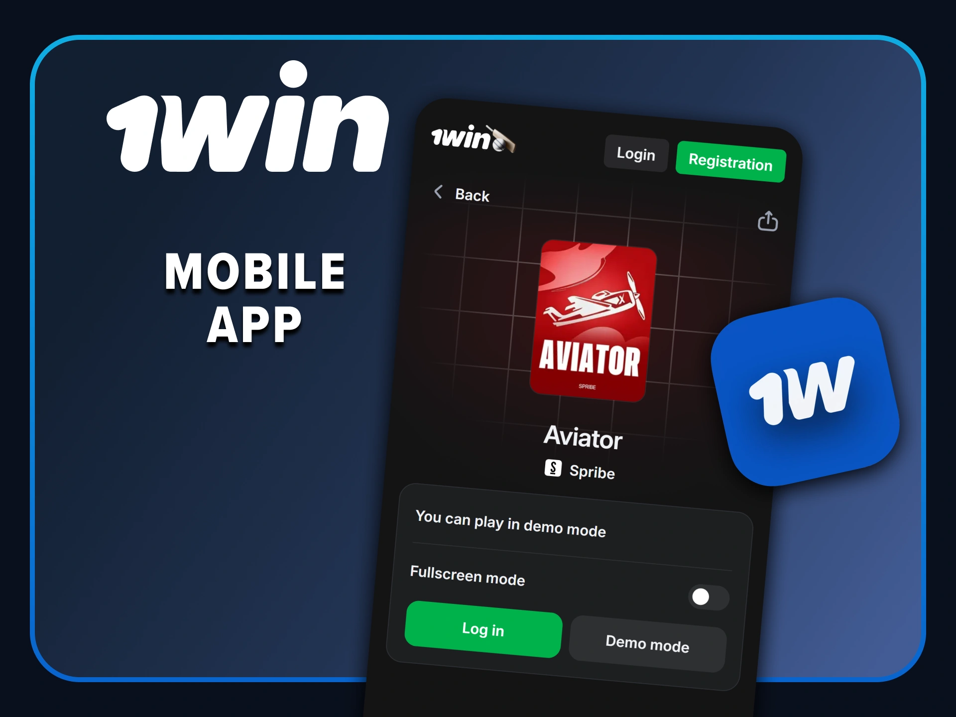 Download the 1win mobile app to play Aviator anytime and anywhere.