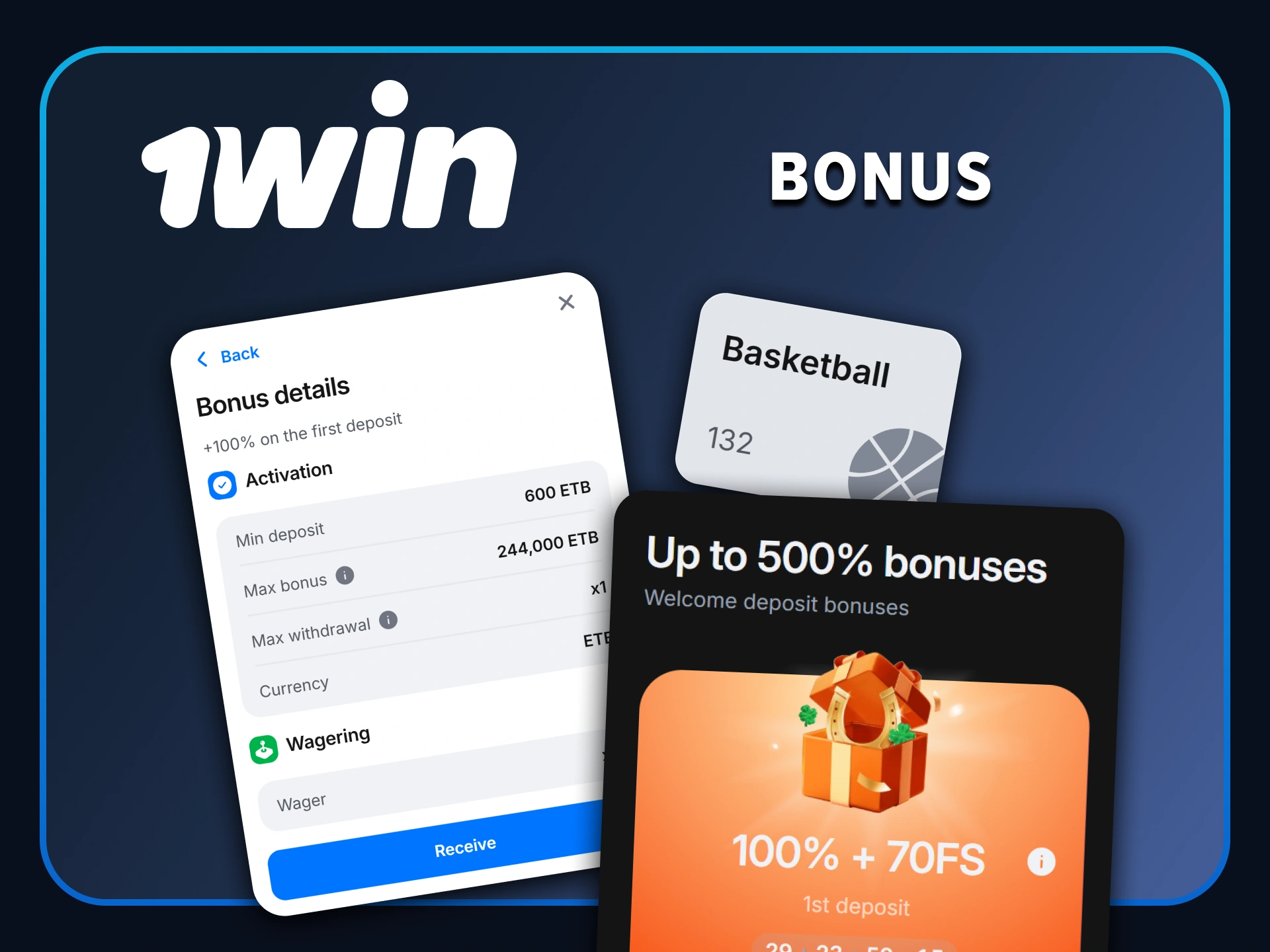 Claim your exclusive basketball betting bonus only at 1win.