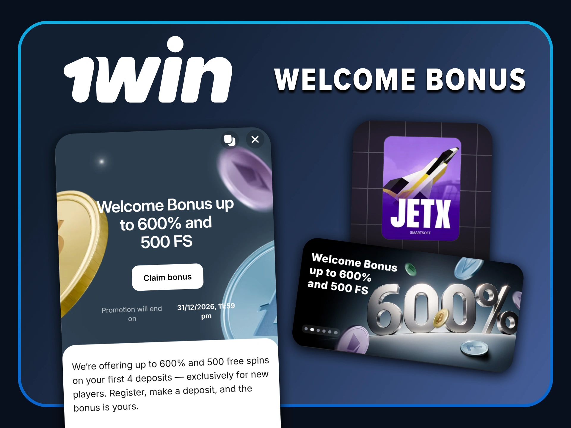 Claim your massive welcome bonus at 1win and start your JetX journey.