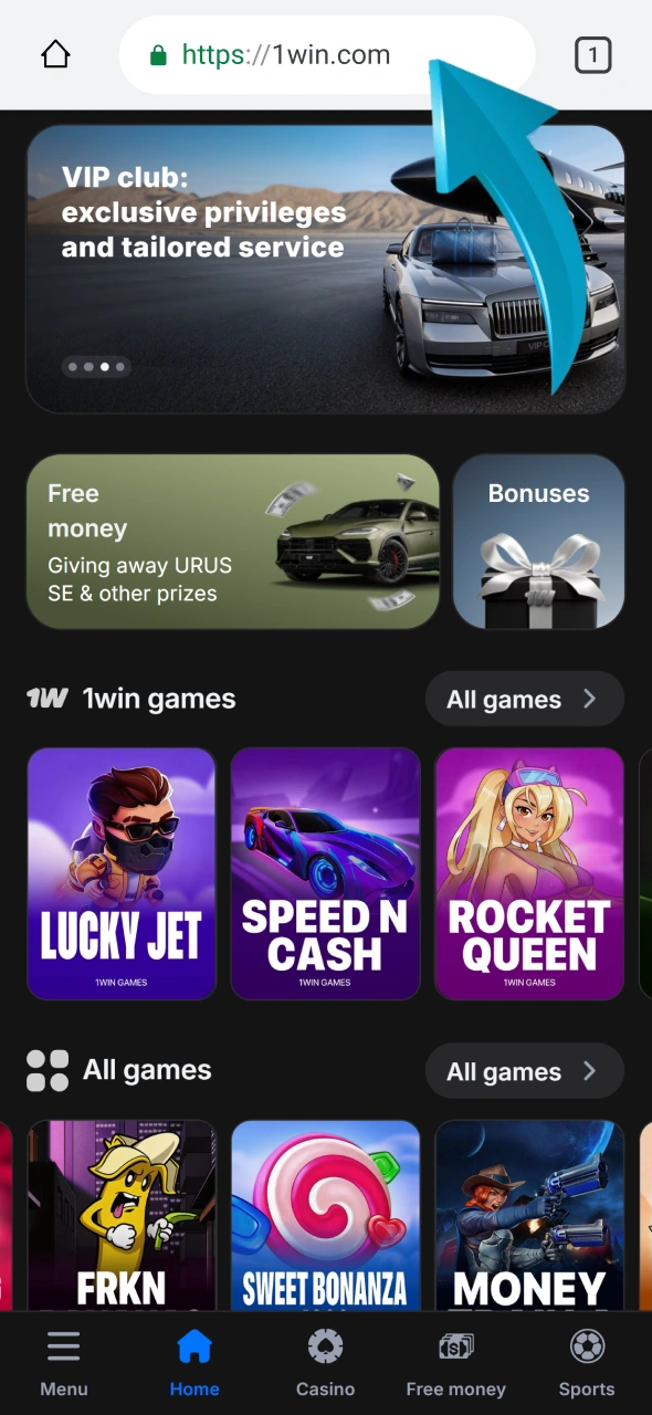 Visit the official 1win website to discover the world of Lucky Jet betting.