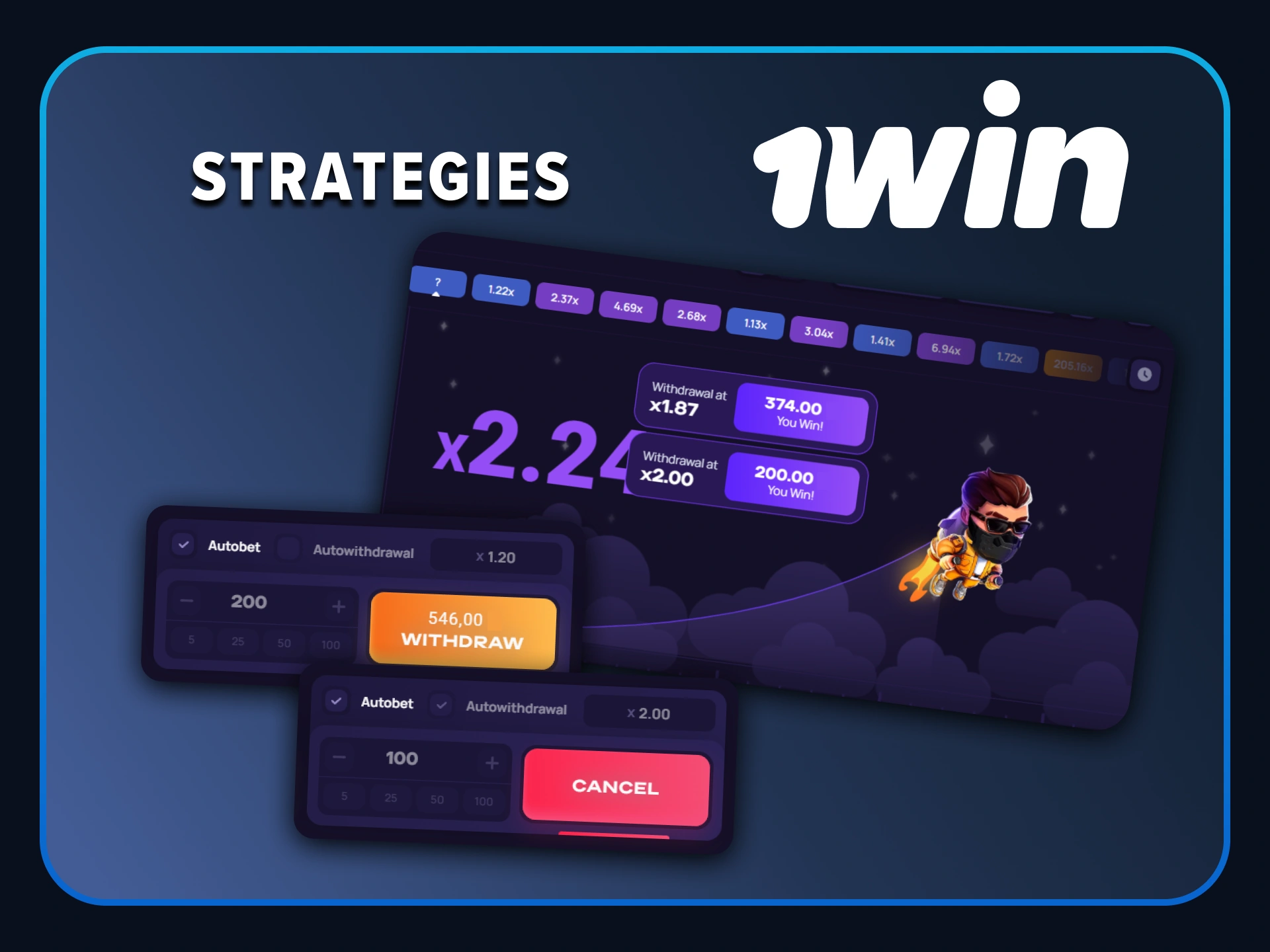 Master the best Lucky Jet strategies at 1win to maximize your success rate.