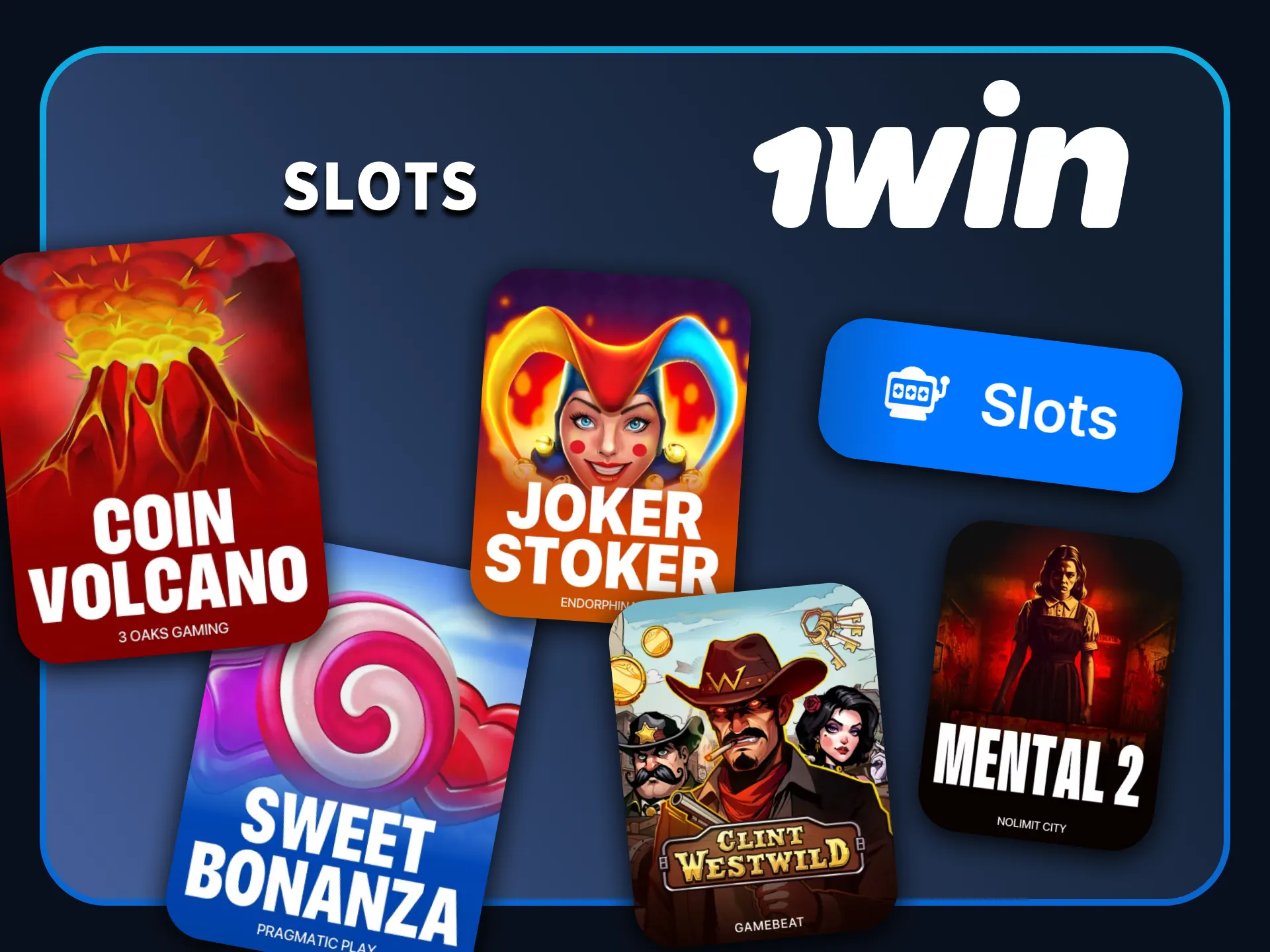 Play the best online slots on the official 1win platform.