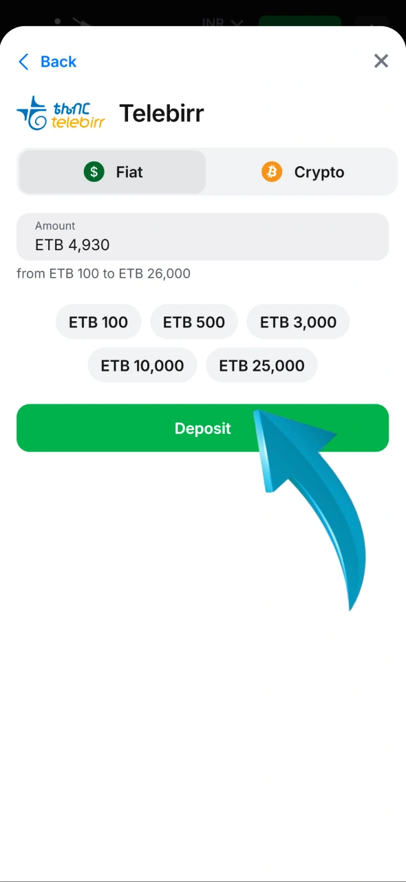 Follow the guide to deposit funds for playing slots at 1win.