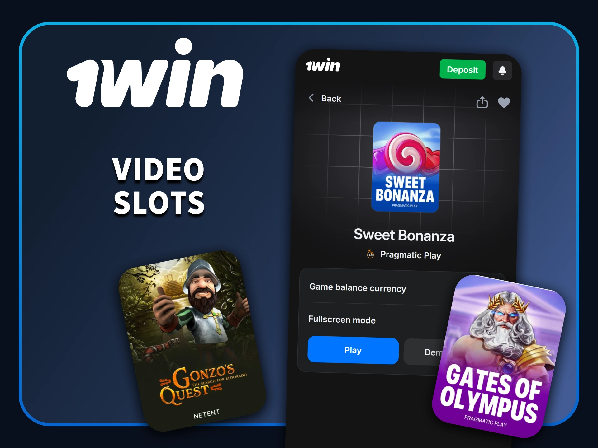 Immerse yourself in modern video slots with stunning graphics at 1win.