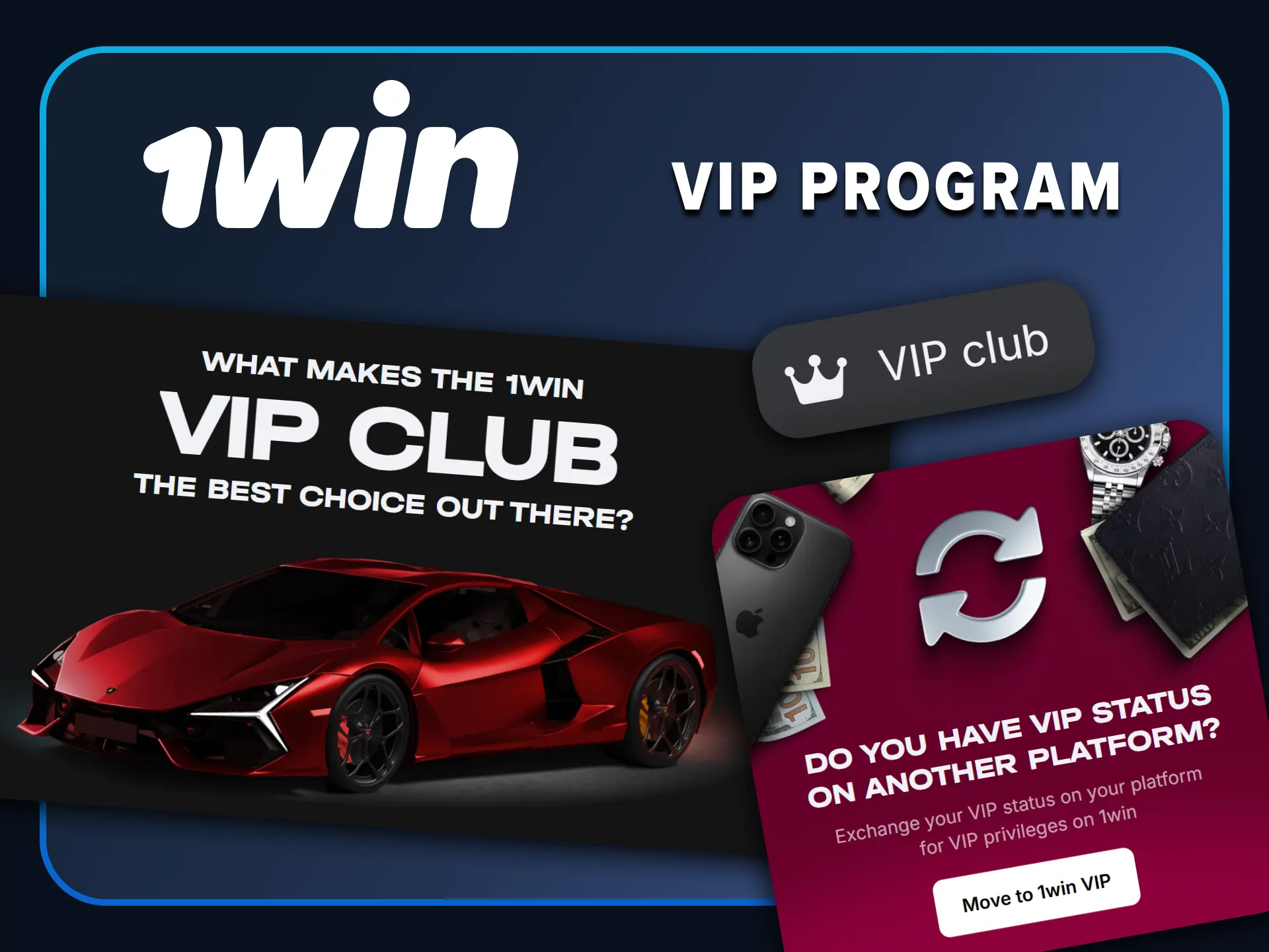Join the official 1win VIP program for exclusive loyalty rewards.